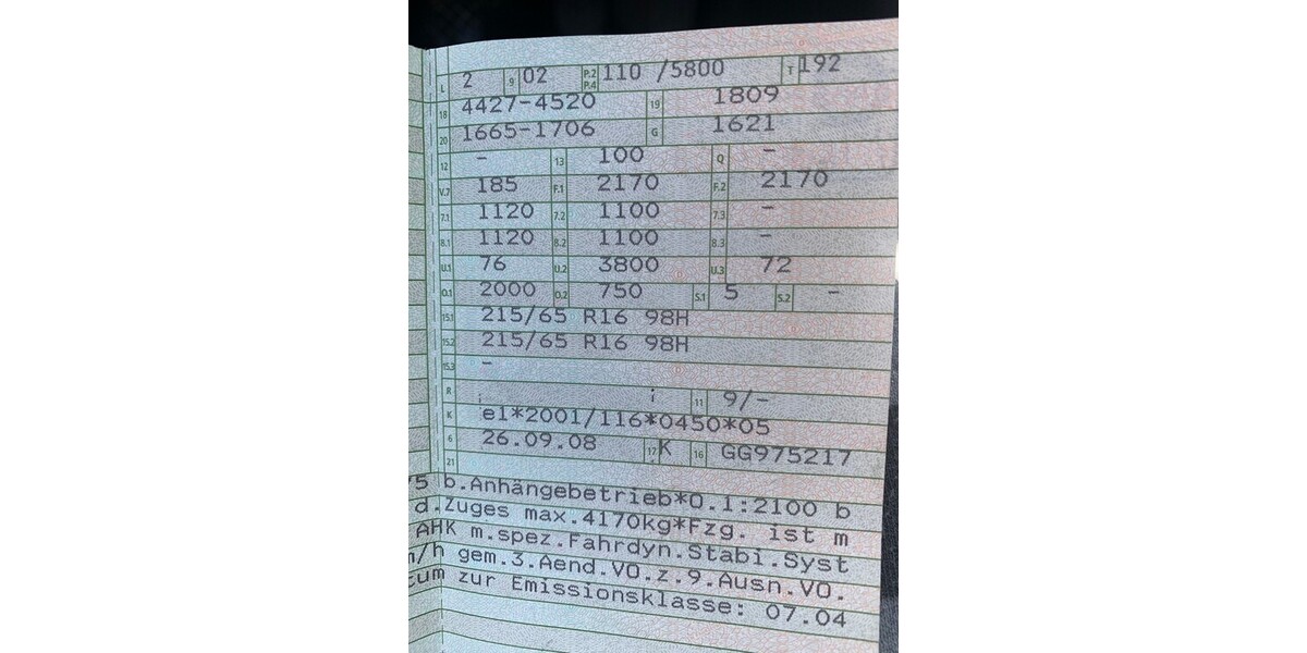 VW Tiguan 159.000 km 7.280 &euro; Wunsiedel 95632