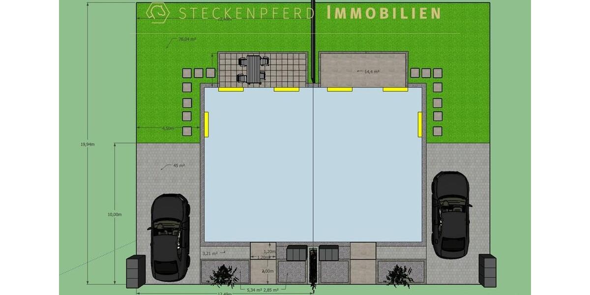 Doppelhaushälfte Pattensen - 4 Zimmer, 140 m&sup2;, 1.980&euro; | Angebot:26421367