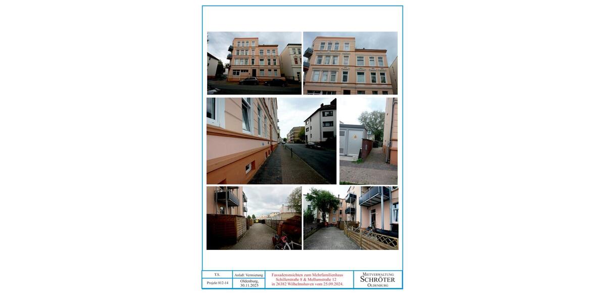 Günstige Mansarden- & Balkonwohnung in Wilhelmshaven - Bant 5 zimmer