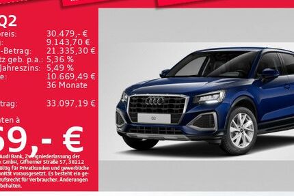 Audi Q2 6.497 km 30.479 &euro; Eching 85386