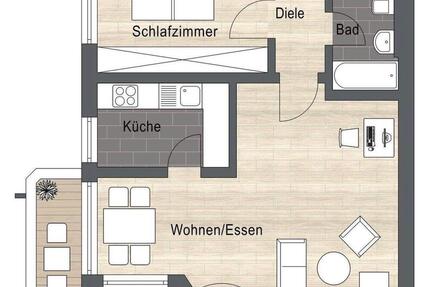 Wohnung Ingolstadt Südost - 2 Zimmer, 62 m&sup2;, 169.000&euro; | Angebot:25638062