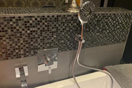 Mod. App. Tageslichtbad Wanne Dusche Fußbodenhzg. E-Rollläden 2 zimmer