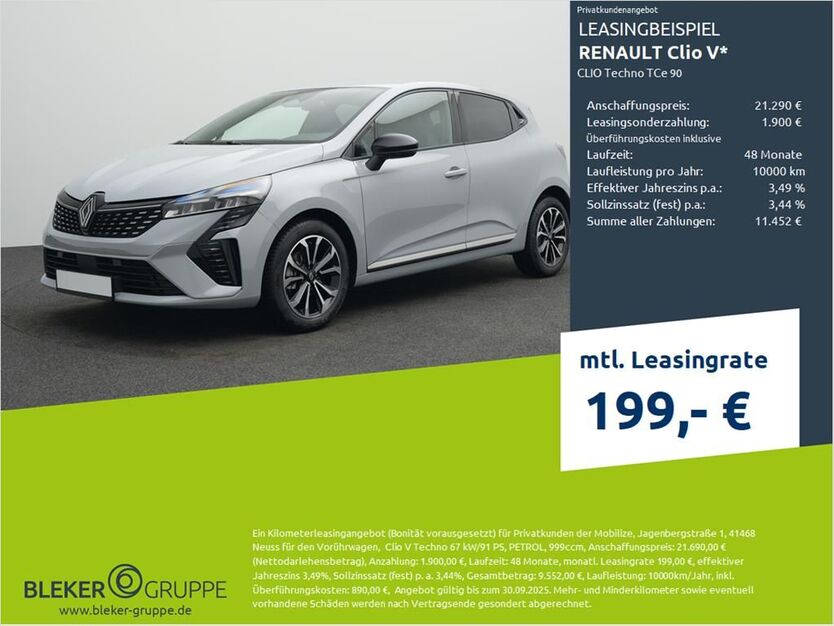 Renault Clio 1.738 km 19.890 € Ahaus 48683