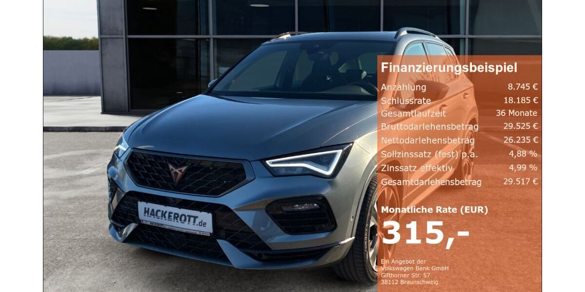 Cupra Ateca 46.598 km 34.750 &euro; Hannover 30165