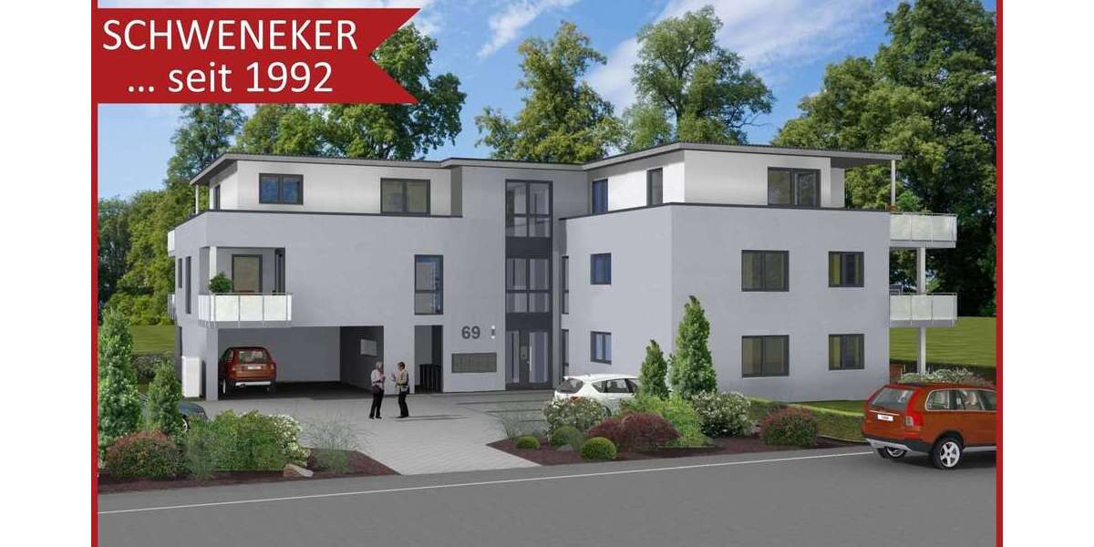 Etagenwohnung Minden Bärenkämpen - 2 Zimmer, 77 m&sup2;, 316.000&euro; | Angebot:25280301