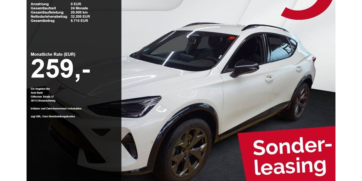 Cupra Formentor 17.300 km 31.440 &euro; Wackersdorf 92442