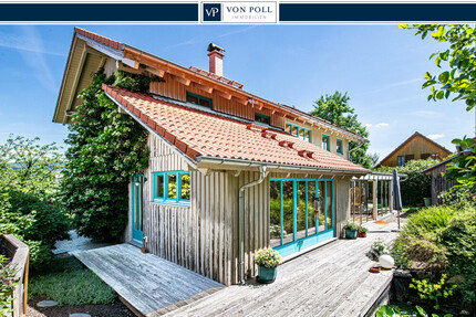 Wohnen im Grünen - Charmantes Holzhaus mit Wintergarten, Galerie und idyllischem Garten - Haus Neukirchen beim Heiligen Blut | Angebot:26948792