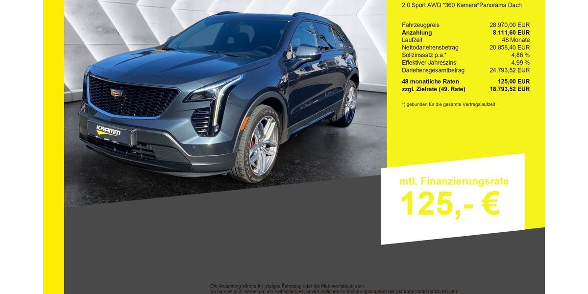 Cadillac XT4 59.100 km 29.988 &euro; Berlin-Französisch Buchholz 13127