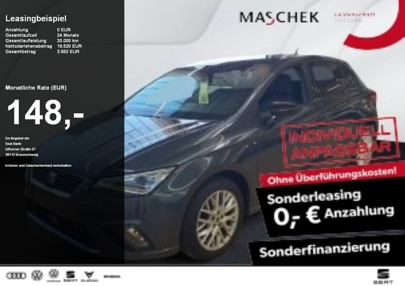 Seat Ibiza 20.500 km 18.440 € Wackersdorf 92442