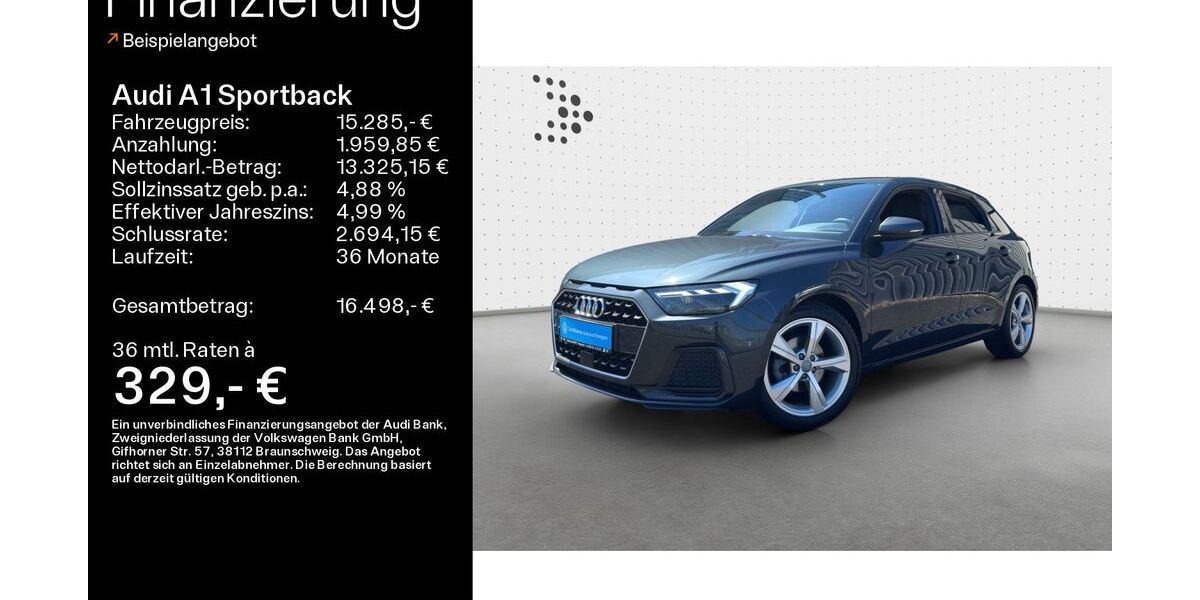 Audi A1 97.903 km 14.935 &euro; Freigericht 63579