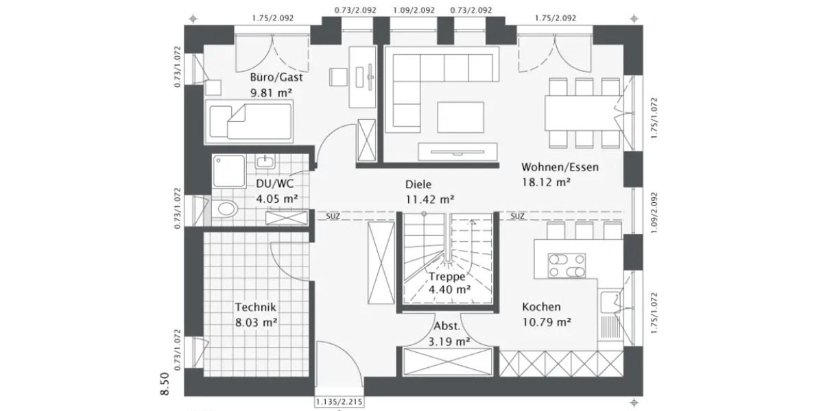 Einfamilienhaus Tönisvorst St. Tönis - 5 Zimmer, 138 m&sup2;, 548.900&euro; | Angebot:26141078