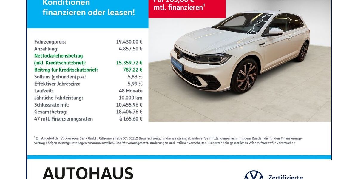 VW Polo 47.348 km 19.430 &euro; Bitterfeld-Wolfen 06749