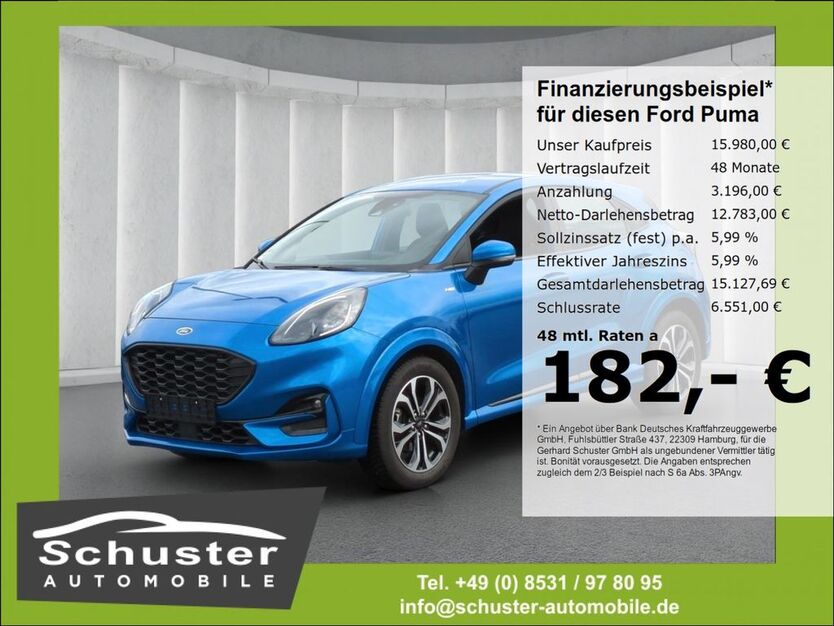 Ford Puma 79.830 km 15.979 € Ruhstorf 94099