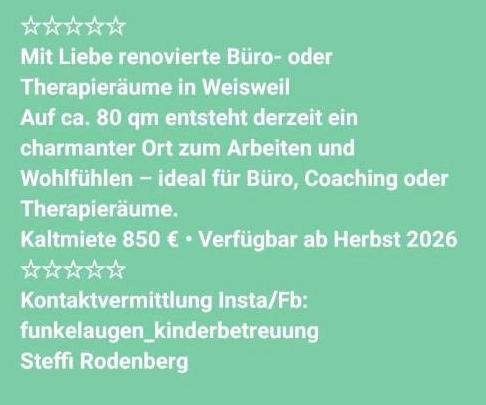 Gewerbeobjekt Weisweil - 850&euro; | Angebot:26544000