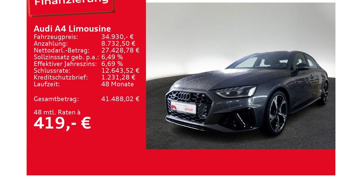 Audi A4 51.046 km 34.930 &euro; Ulm 89073