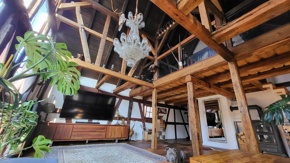 Bauernhaus in Rodenbach, historische Hofreite