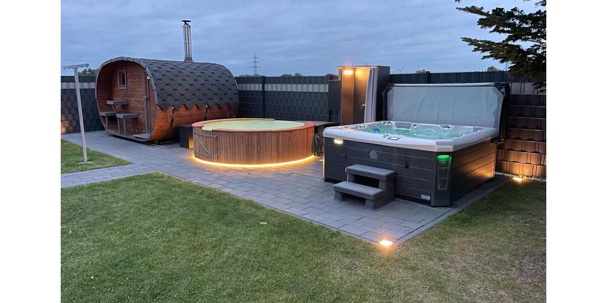 Ferienhaus für 8 Personen mit Whirlpool & Sauna 4 zimmer