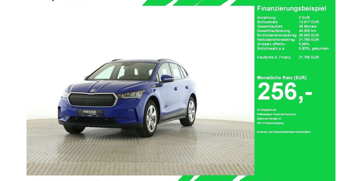 Skoda Enyaq 22.365 km 21.755 &euro; Oelde (Stromberg) 59302