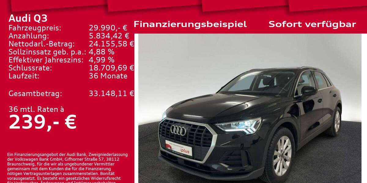 Audi Q3 40.860 km 29.990 &euro; Berlin 12489