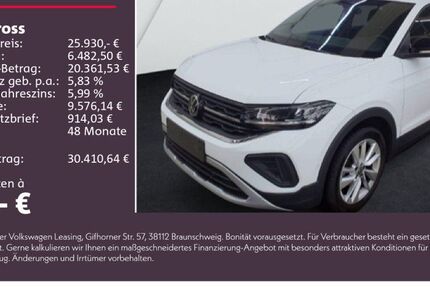VW T-Cross 22.700 km 25.930 € Weinsberg 74189
