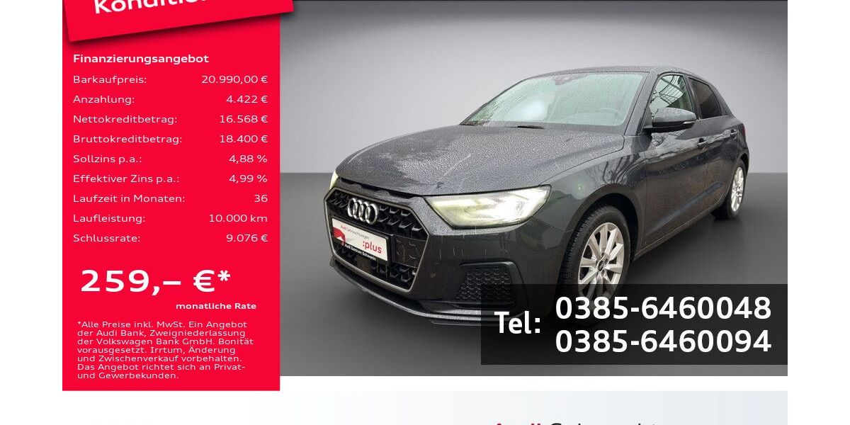 Audi A1 48.700 km 20.990 &euro; Schwerin 19061