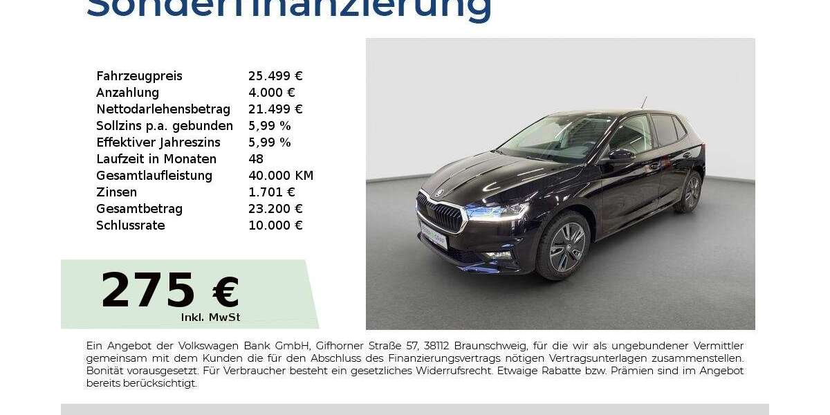 Skoda Fabia 5.000 km 25.499 &euro; Fürth 90763