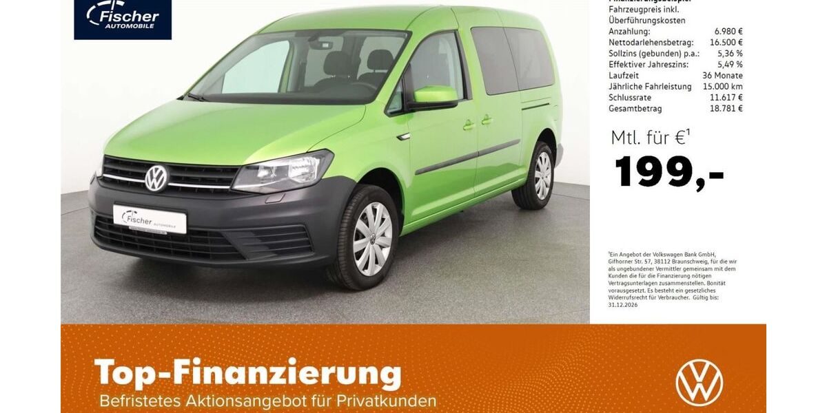 VW Caddy Maxi 76.740 km 23.480 &euro; Neumarkt 92318
