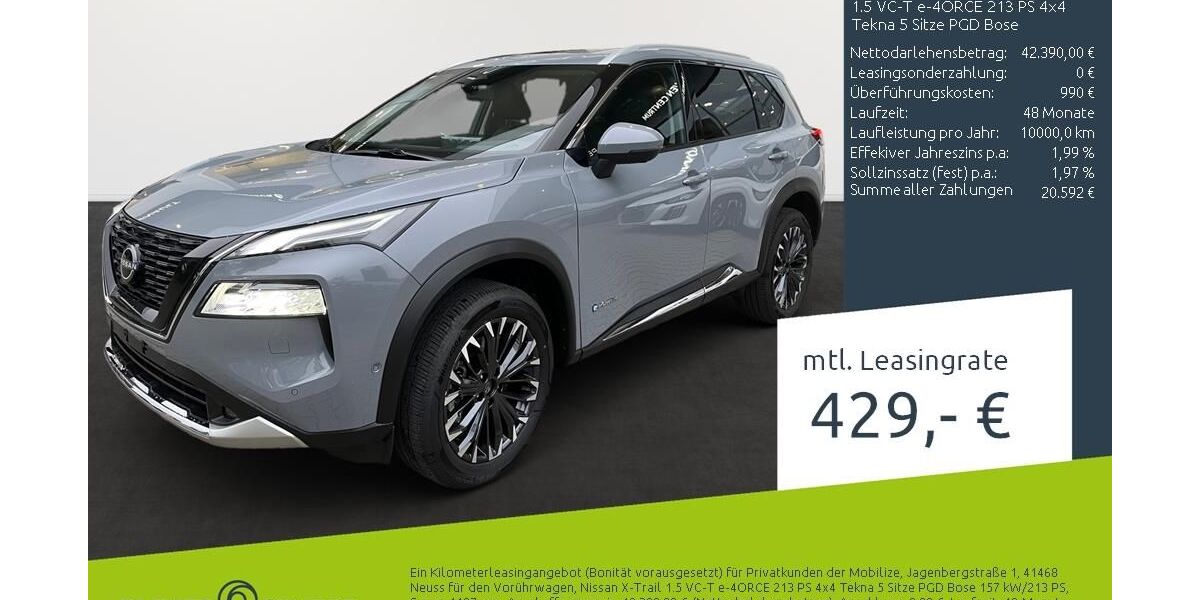 Nissan X-Trail 10.982 km 41.890 &euro; Ahaus 48683