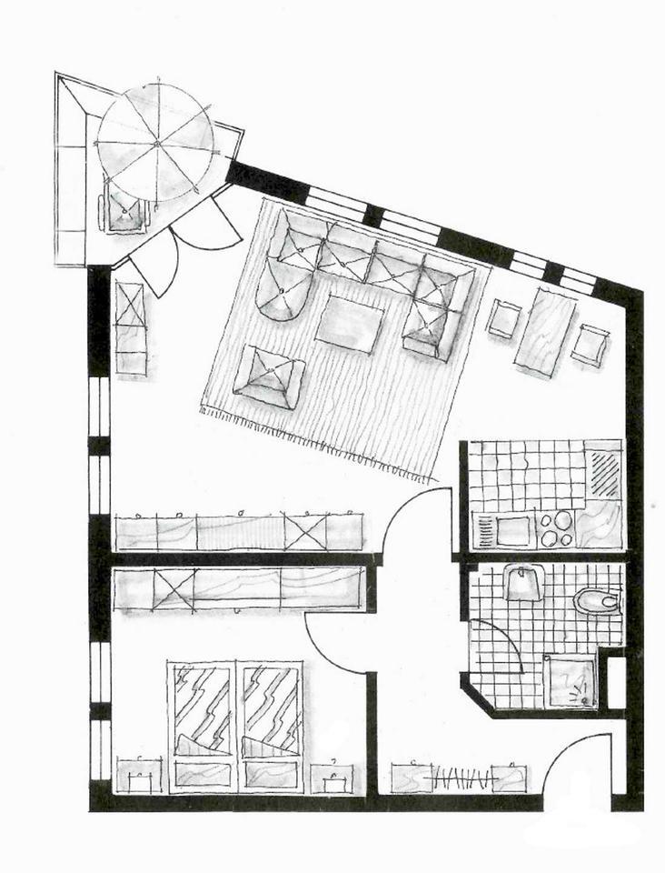 JETZT MIETEN Lichtdurchflutete 2-Raum-Wohnung mit Balkon unweit der Mulde
