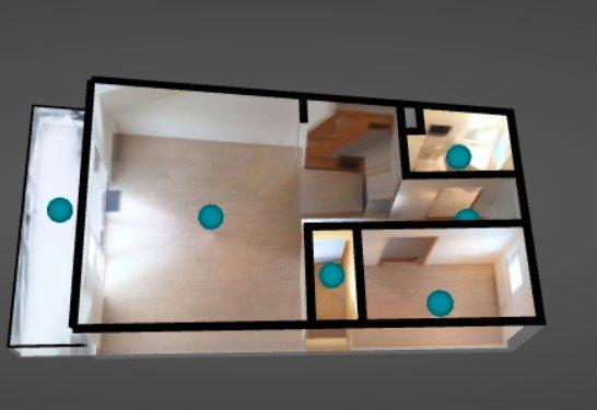 Dachgeschoßwohnung Bremen Gröpelingen - 2 Zimmer, 52 m&sup2;, 800&euro; | Angebot:26246027