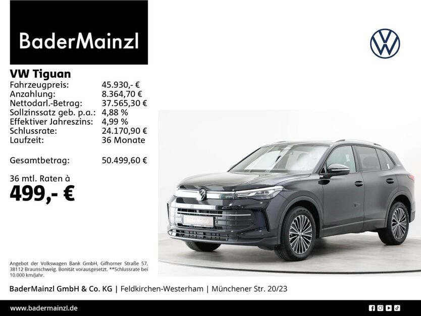 VW Tiguan 23.840 km 45.930 € Feldkirchen/Westerham 83620