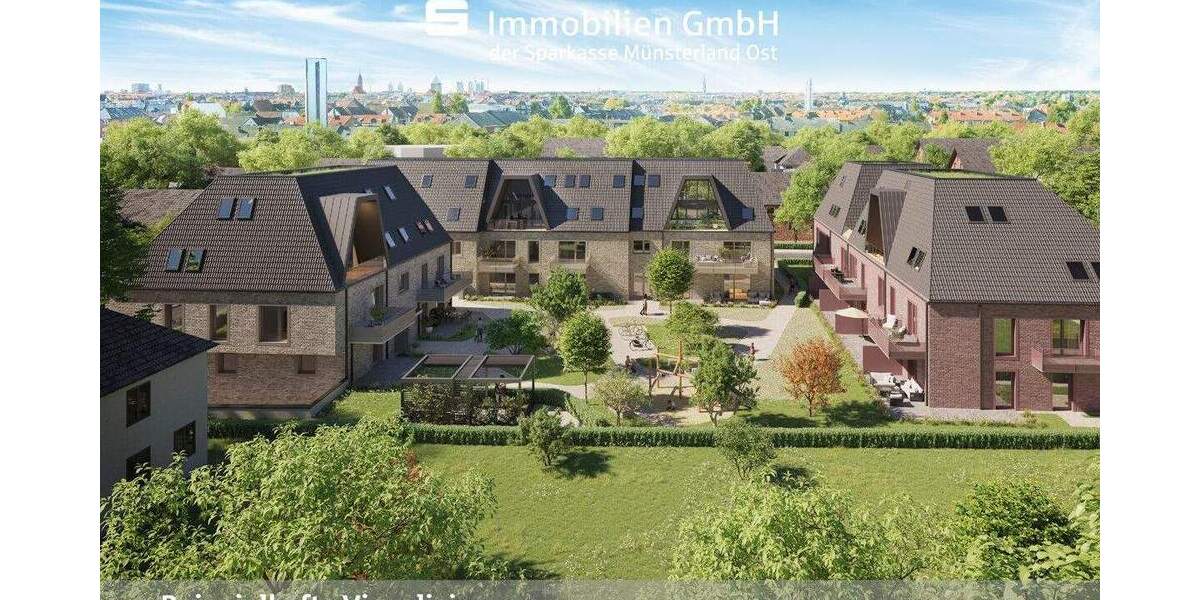 Etagenwohnung Münster Mauritz - 2 Zimmer, 57 m&sup2;, 465.000&euro; | Angebot:25837806