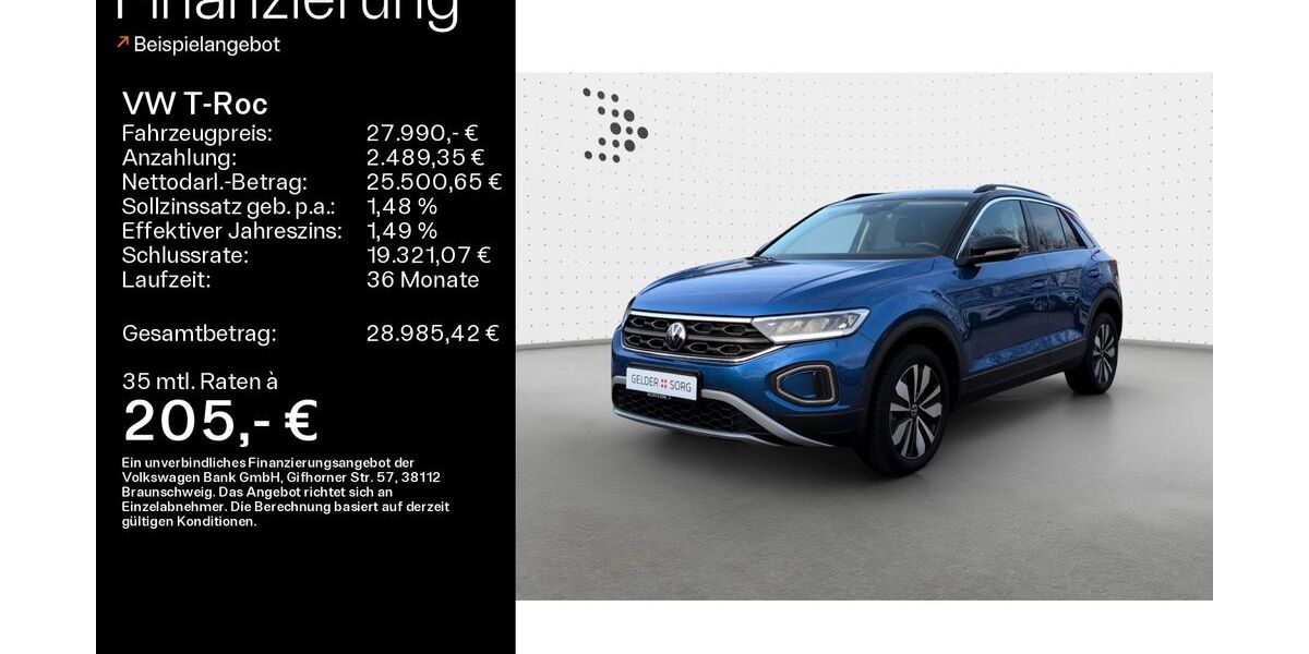 VW T-Roc 30.500 km 27.990 &euro; Haßfurt 97437