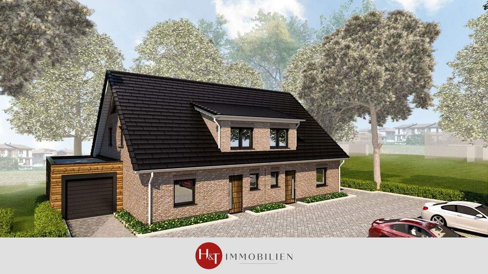 Doppelhaushälfte Stuhr Groß Mackenstedt - 5 Zimmer, 125 m&sup2;, 495.000&euro; | Angebot:25685382