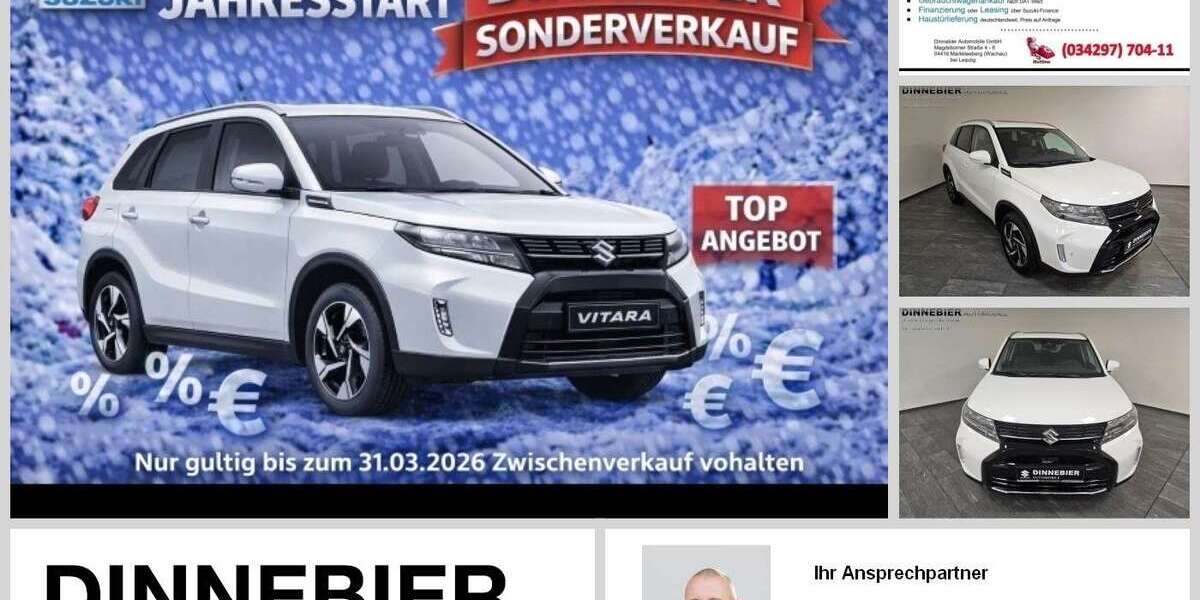 Suzuki Vitara 3.900 km 22.490 &euro; Markkleeberg 04416