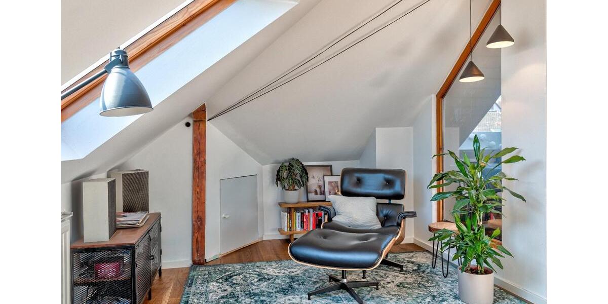 Dachgeschoßwohnung Augsburg Innenstadt - 3 Zimmer, 107 m&sup2;, 449.000&euro; | Angebot:25994591