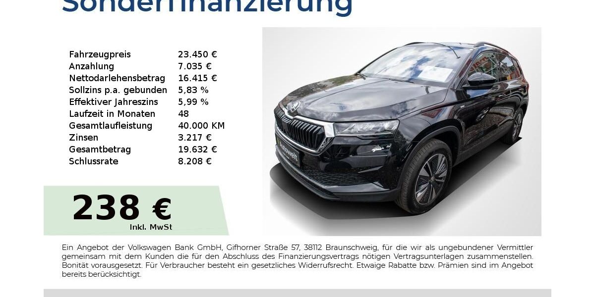 Skoda Karoq 115.150 km 23.450 &euro; Nürnberg 90431