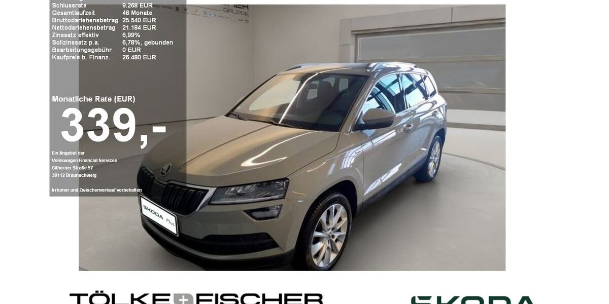 Skoda Karoq 49.835 km 26.480 &euro; Krefeld 47809