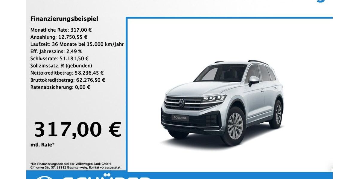 VW Touareg 14.836 km 70.987 &euro; Dießen am Ammersee 86911