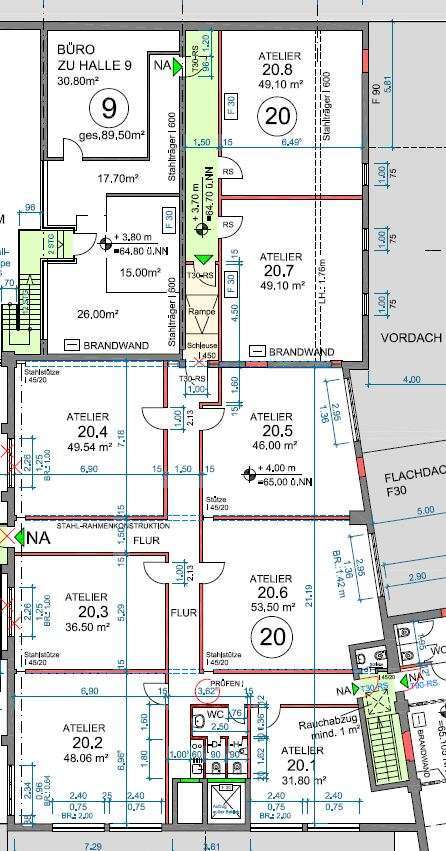Büro in Köln 414 € 46 m²