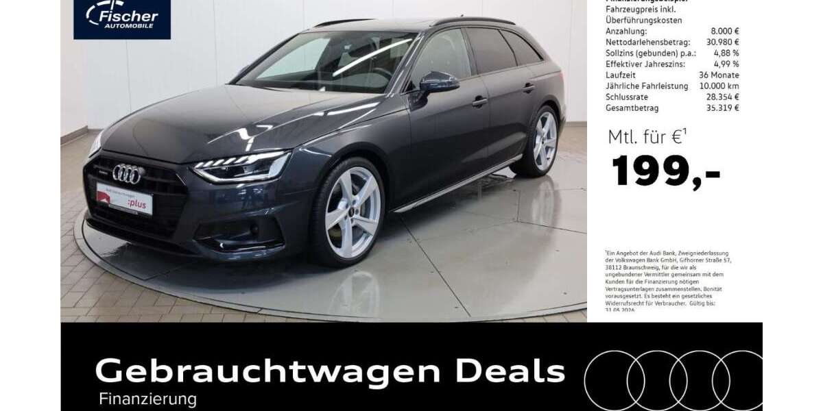 Audi A4 38.278 km 38.980 &euro; Ursensollen 92289