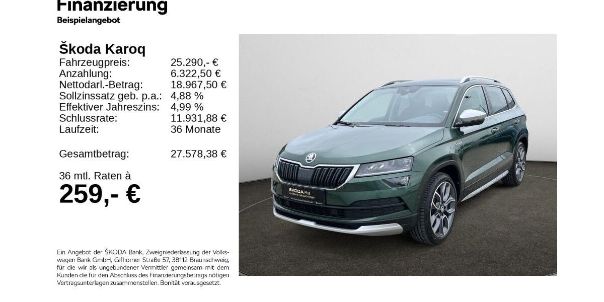 Skoda Karoq 45.500 km 24.990 &euro; Hildesheim 31137