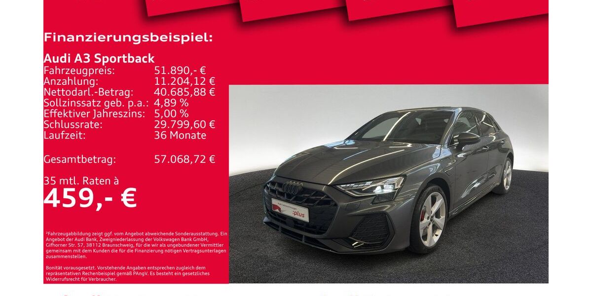 Audi A3 4.999 km 45.890 &euro; Hannover 30179