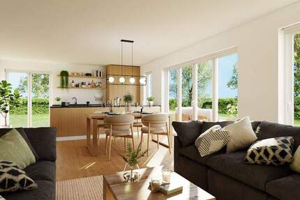 Schwellenloser Bungalow - Neubau zum Erstbezug 4 zimmer