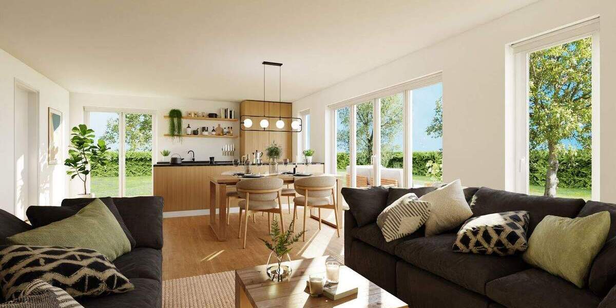 Schwellenloser Bungalow - Neubau zum Erstbezug 4 zimmer