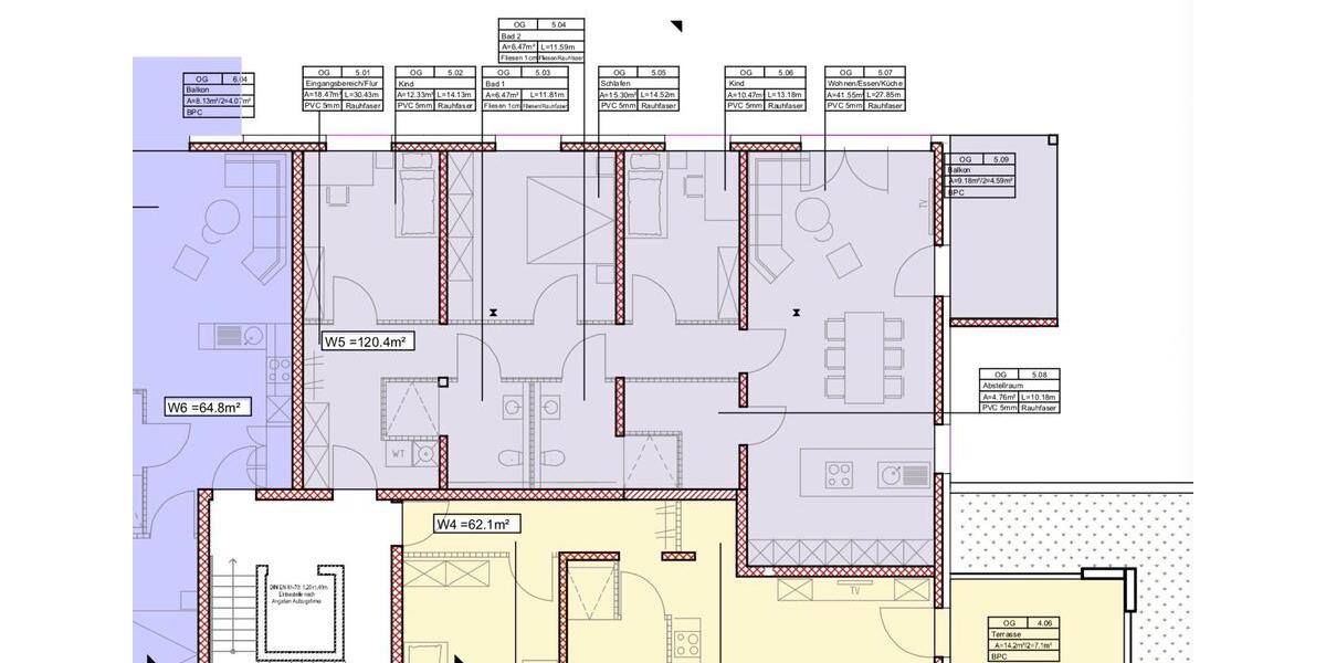 Etagenwohnung Burscheid - 4 Zimmer, 119 m&sup2;, 1.639&euro; | Angebot:24731129
