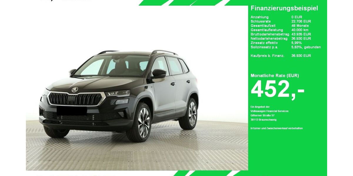 Skoda Karoq 15.000 km 36.930 &euro; Oelde (Stromberg) 59302