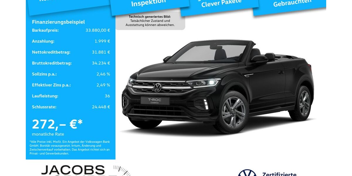 VW T-Roc 17.960 km 33.880 &euro; Heinsberg 52525