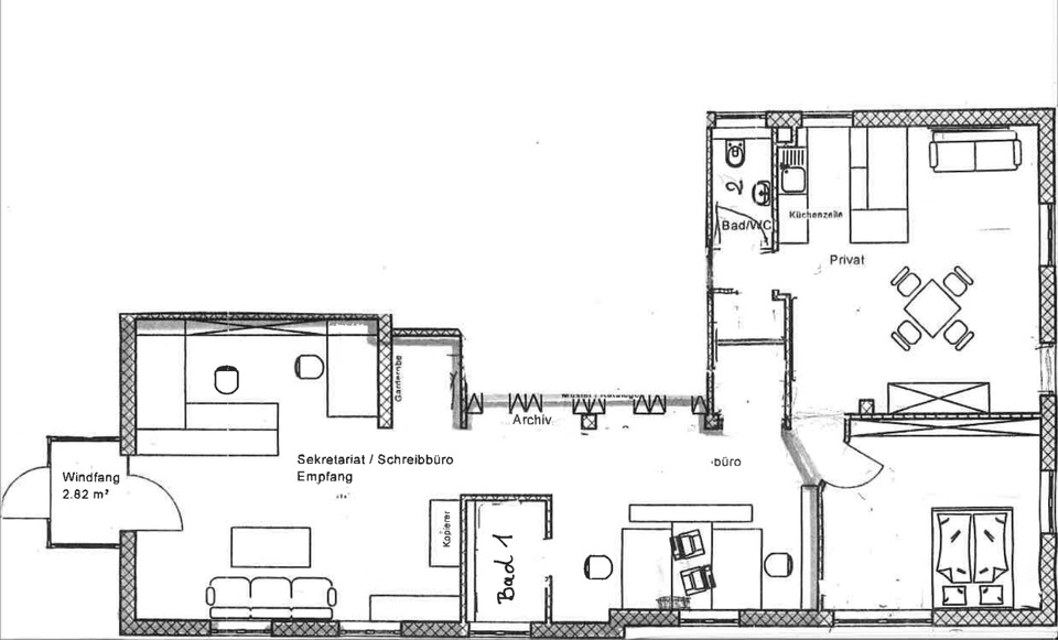 Erdgeschoßwohnung Würzburg Lindleinsmühle - 4 Zimmer, 116 m&sup2;, 485.000&euro; | Angebot:24837507
