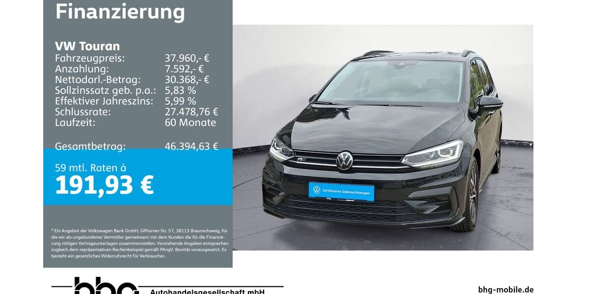 VW Touran 11.031 km 37.960 &euro; Bühl 77815